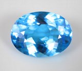 Чистейший крупный Swiss топаз 19,41 карата