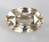 Пастельно-желтый циркон 2,71 карата