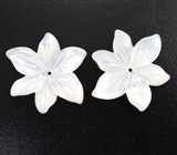 Парный резной перламутр 14,61 карата