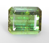 Желтовато-зеленый «неоновый» турмалин 4,55 карата