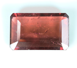 Крупный оранжевато-красный турмалин 10,12 карата