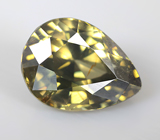 Зеленовато-желтый циркон 2,68 карата