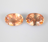 Пара андалузитов 1,09 карата