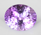 Чистейший крупный аметист лазерной огранки 20,91 карата