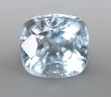 Редкая голубая шпинель 1,28 карата