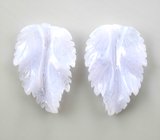 Пара резного халцедона 10,26 карата