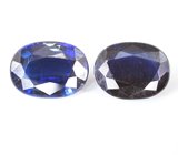 Крупная пара кианитов 7,07 карата