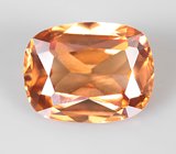 Желто-оранжевый циркон высокой чистоты 1,74 карата