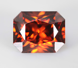 Чистейший оранжевый циркон 2,69 карата