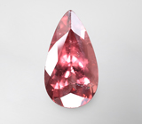 Крупный пурпурновато-красный рубеллит турмалин 6,69 карата