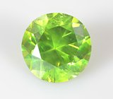 Уральский демантоид гранат 0,52 карата