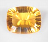Цитрин лазерной огранки 15,97 карата