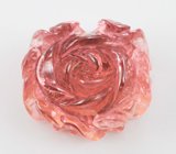 Крупный! Красный резной турмалин 25,73 карата