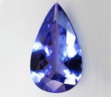 Чистейший яркий танзанит 3,92 карата