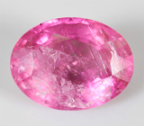 Яркий пурпурно-розовый "неоновый" турмалин 4,36 карата
