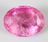 Яркий пурпурно-розовый "неоновый" турмалин 4,36 карата