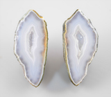 Крупная пара друз агата 37,25 карата