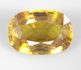 Зеленовато-желтый сфен 1,59 карата