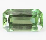 Зеленый «неоновый» апатит 2,99 карата