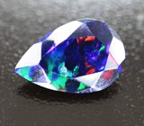 Ограненный черный опал 2,12 карата