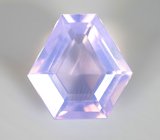 Чистейший лавандовый аметист авторской огранки 4,88 карата
