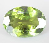 Желтовато-зеленый турмалин 4,8 карата