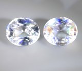Пара ограненных лунных камней 2,37 карата