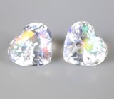 Пара ограненных лунных камней 2,49 карата