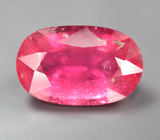 Крупный пурпурно-розовый рубеллит турмалин 9,91 карата