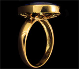 Кольцо с роскошным австралийским болдер опалом Золото