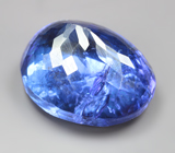 Крупный яркий танзанит 12,14 карата