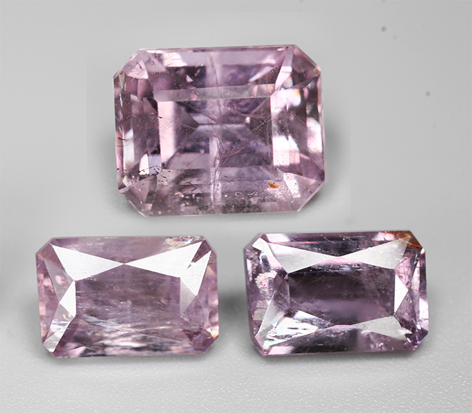 Редкий набор из 3 зултанитов 8.46 карата