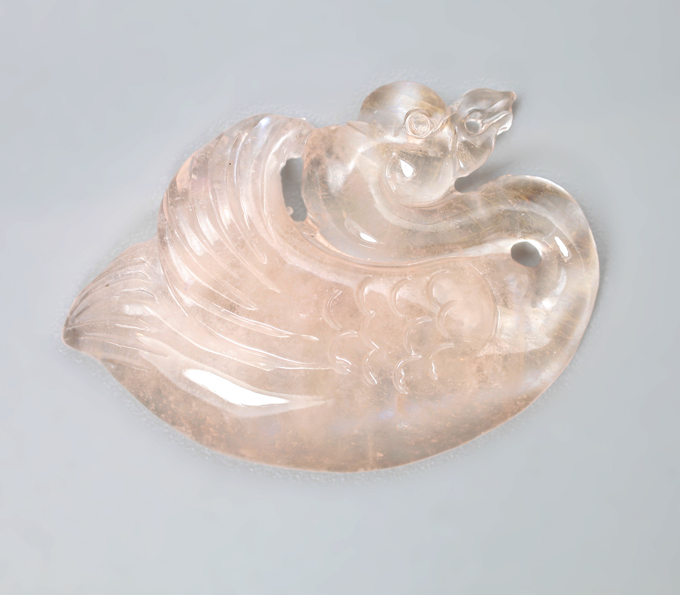 Резной морганит 19,7 карата